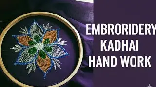New trending embroidery kadai design ####image craft####song 