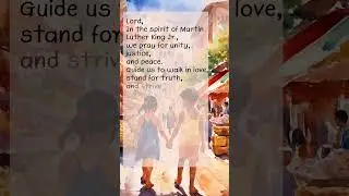 Prayer Boost : Prayer for Unity and Justice in the Spirit of MLK
