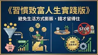 《習慣致富人生實踐版》：避免生活方式膨脹，錢才留得住