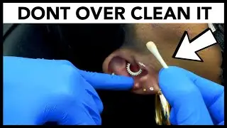 DON'T Over Clean Your Piercings!!