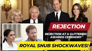 Meghan Markle's Red Carpet Nightmare Shocking Snub at Prestigious Awards Ceremony Exposed!