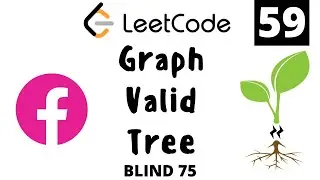 Leetcode 59. Graph Valid Tree. Python (DFS Recursive)