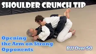 Shoulder Crunch | Opening Arm on Strong Opponents