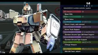 Gundam Ez8 - Gundam Extreme Versus Maxi Boost ON Combo Guide