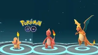 Charmander, Charmeleon, Charizard Evolution - Pok&eacute;mon GO