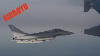 NATO Air Policing Demonstration &bull; Airbus A321 Intercept