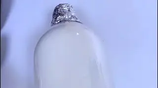 Strawberry 🍓flavor chunks from a sparkling water bottle 