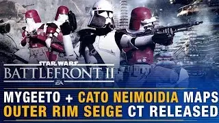 OUTER RIM SIEGE Community Transmission! New Maps: Mygeeto and Cato Neimoidia | Battlefront Update