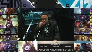 CLG vs TSM Highlights - COUNTER LOGIC GAMING vs TEAM SOLOMID Game 4 NA LCS Playoffs - SPRING Final