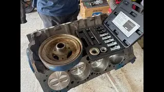 1984 Chevy Square Body Rebuild - Motor Build EP 7 - Harmonic Balancer Install