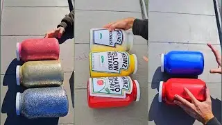 Breaking Glass Bottle 🍾⚡🔥Crushing Crunchy And Soft thing !
