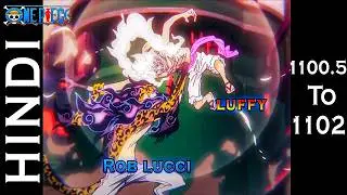 One Piece Episode 1100 5 to 1102 Hindi  EggHead Arc Full Breakdown & Review 1