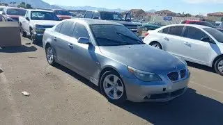 BMW E60 2007 525i  Quick inspection under car