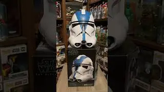 Mail call Star Wars Black Series 501st Clone Trooper Helmet 🤩 #starwars