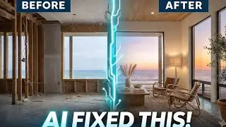 This Beachfront House Was RUINED&hellip; AI Fixed Everything 🌊🏠‼️(INSANE RESULT)‼️