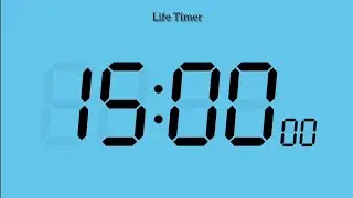 Simple 15 Minutes Timer | Loud Alarm at the End ⏰ #timer #countdown 