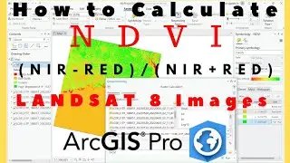 NDVI Map in ArcGIS Pro | How to Calculate NDVI using ArcGIS Pro