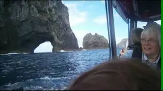 Visit to Motukokako (Hole-in-the-Rock)