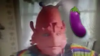 Das Alien mit dem 🍆 Kopf