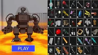 BARRY'S PRISON RUN!   LAVA MODE   All Items & All Morphs Unlocked