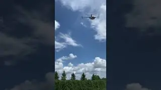 Helicopter Crop Dusting Ag Turn