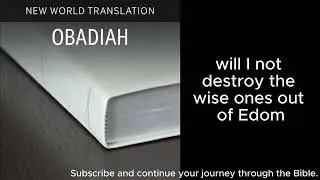 Obadiah Chapter 1. New World Translation of the Holy Scriptures (2013 Revision).