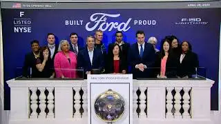 Ford Motor Company (NYSE: F) Rings The Opening Bell&reg;