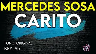 Mercedes Sosa - Carito - Karaoke Instrumental