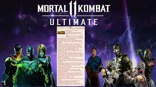 Mortal Kombat 11 - The Cancelled DLC Expansion LEAK + Injustice 3!