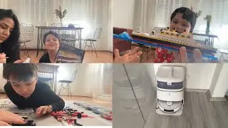 YENi HOBİMİZ LEGO|UZUN BIR ARADAN SONRA TEMU ALIŞVERİŞİ | ECOVACS ROBOT ALDIM| #vlog #lego #ecovacs