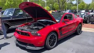 Ford Mustang car show on May 16, 2021 in Huntersville, NC