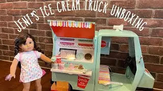 American Girl x Jeni&rsquo;s Full of Flavor Ice Cream Truck Unboxing