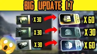 Double Your Classic Crate Coupons | Big Change in Update 1.7 | 5 Scrap= 1 Coupon | Exchange Event