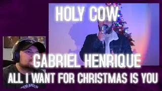 Reacting to All I Want For Christmas Is You - Gabriel Henrique (Cover Mariah Carey)