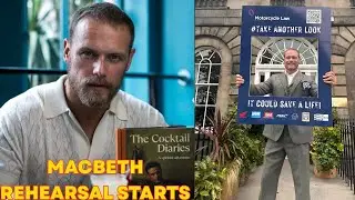 Sam Heughan Reveals Macbeth Rehearsals While Promoting His New Book