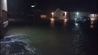 Storm Series: Powerful Storm Causes Flooding, Power Outages in Bath, ME - 12/18/23