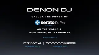 PRIME 4 & SC5000M Now Control Serato DJ Pro