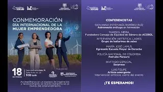 Conmemoración Día Internacional de la Mujer Emprendedora | Sergio I+E · Universidad Sergio Arboleda.