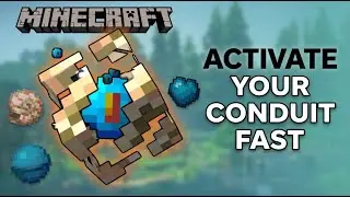 How to Craft and Use a Conduit | Minecraft 26.1