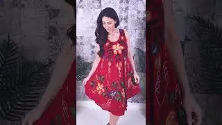 Floral Print Umbrella Dress #fashion #wholesale #viral #shorts #clothing #trending #europafashions
