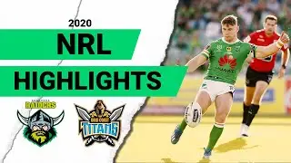 NRL Highlights | Raiders v Titans Match Highlights | Round 1 NRL 2020 | National Rugby League