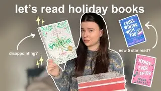 reading holiday books 🎄 reading vlog of the best & worst holiday books | vlogmas 2024