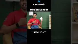 BT44FA Microwave Motion Sensor Light #shorts