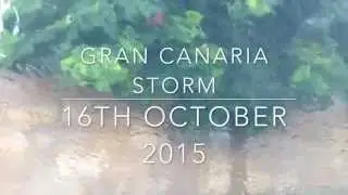GRAN CANARIA STORM 16/10/15