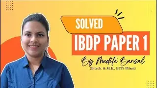 IB Physics SL Paper 1 | Nov 2022 Past Paper Solved | By Mudita Bansal:#2