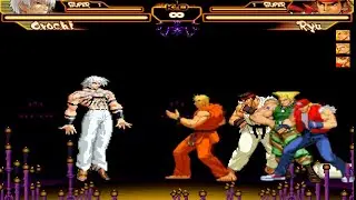 OROCHI VS TEAM HERO FT: RYU RYO TERRY & GUILE - EPIC BATTLE 