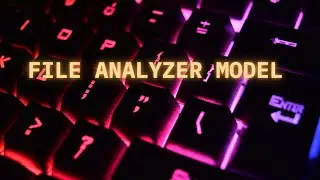 File Analyzer Model in Python