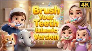 Brush, Brush, Baby Teeth | Islamic Kids Rhyme | Healthy Muslim Habits Song #islamicvideo
