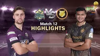Chattogram Challengers vs Sylhet Sunrisers | 12th Match | Highlights | Season 8 | BBPL 2022