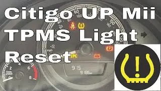 Сброс индикатора TPMS Skoda Citigo VW Up Seat Mii